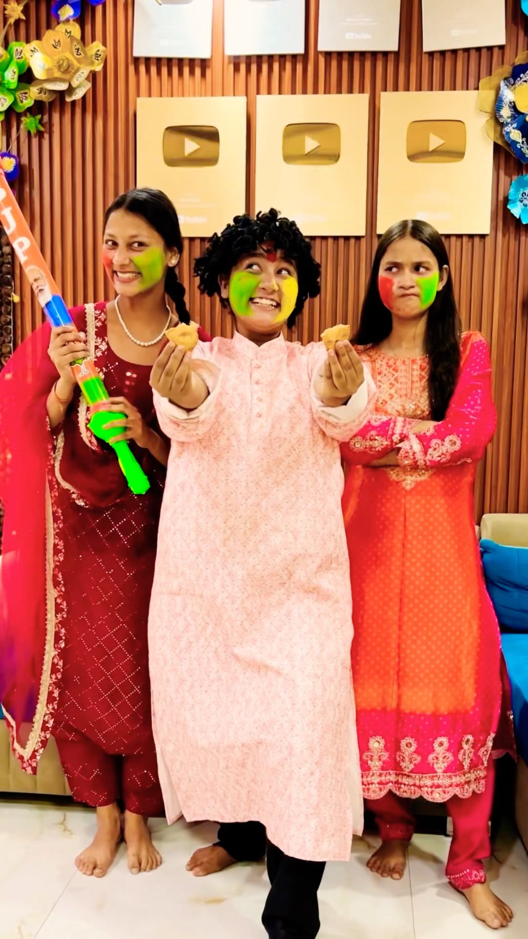 Golu vs Chinki ? Barbie Kudi Ki Holi #holi #shorts #comedy