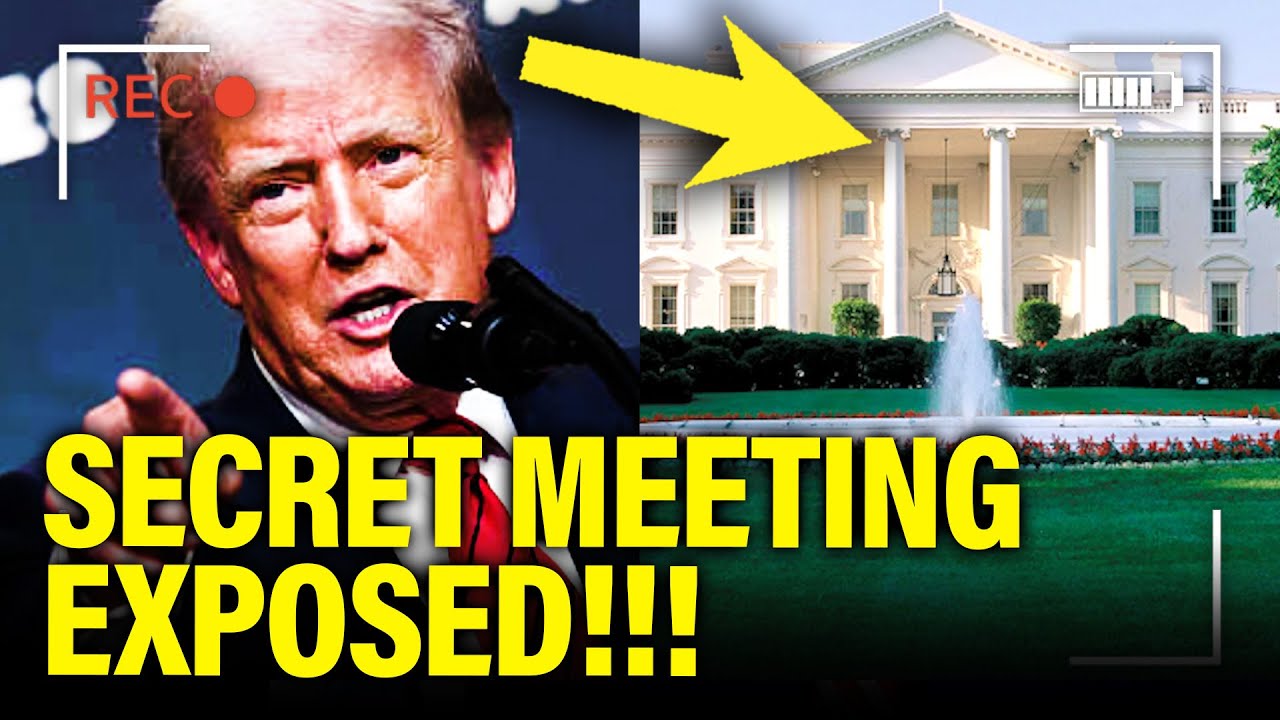 🚨 SECRET White House Meeting  over Trump DARK PAST Exposed