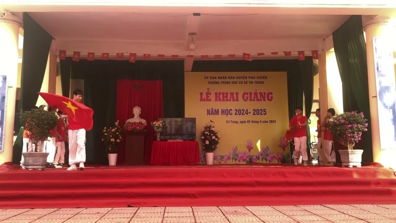 Khát vọng tuổi trẻ-9b. Khai giảng năm học mới 24-25