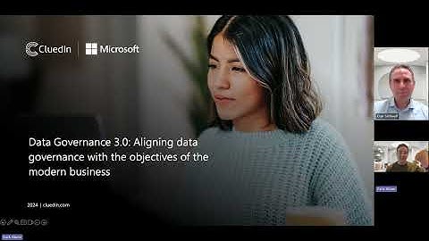 Data Governance 3.0 - Aligning data governance with the objectives of the modern business (webinar)