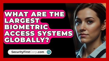 What Are The Largest Biometric Access Systems Globally? - SecurityFirstCorp.com