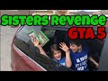 Sister Throws Brother's GTA 5 And Fortnite Games Out Car Window As Revenge, Kid Reacts