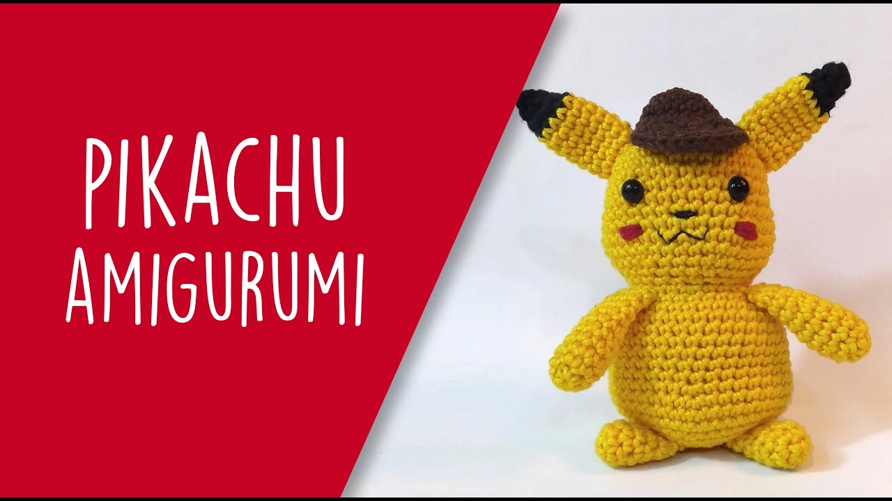 Пикачу амигуруми схема