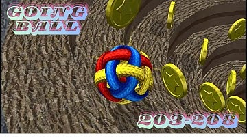 Going Ball Speedrun Gameplay New Level 203-208