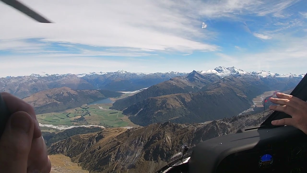 Incredible Helicopter ride to Paradise from Queenstown to Earnslaw Burn & Glacier Glenorchy NZ
