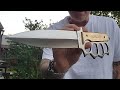 Dbad trench knife by croco knives