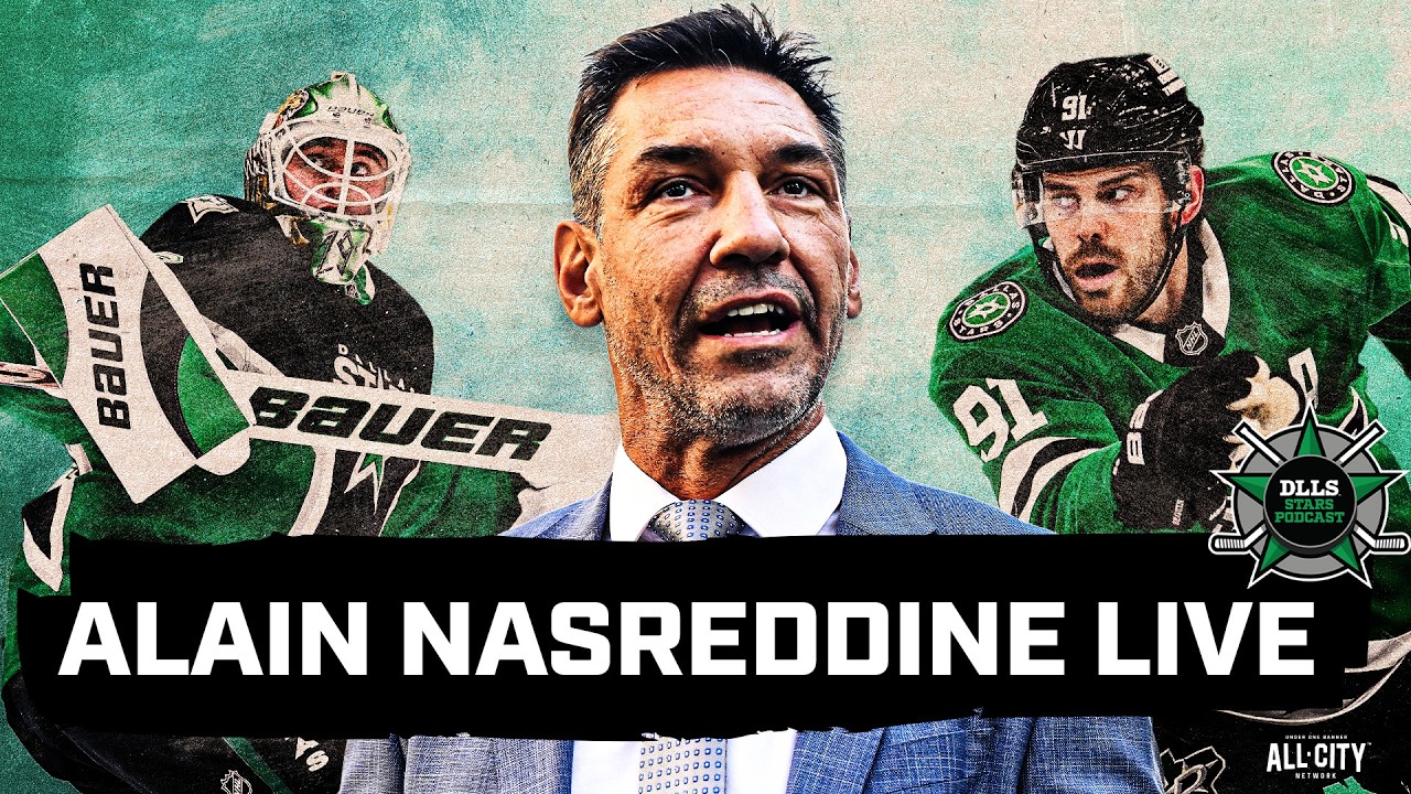 Dallas Stars Assistant Coach Alain Nasreddine Joins The Show Live In-Studio | DLLS Stars Podcast