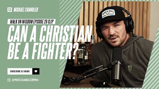 Can A Christian Be A UFC Fighter? | Walk On Wisdom Clips