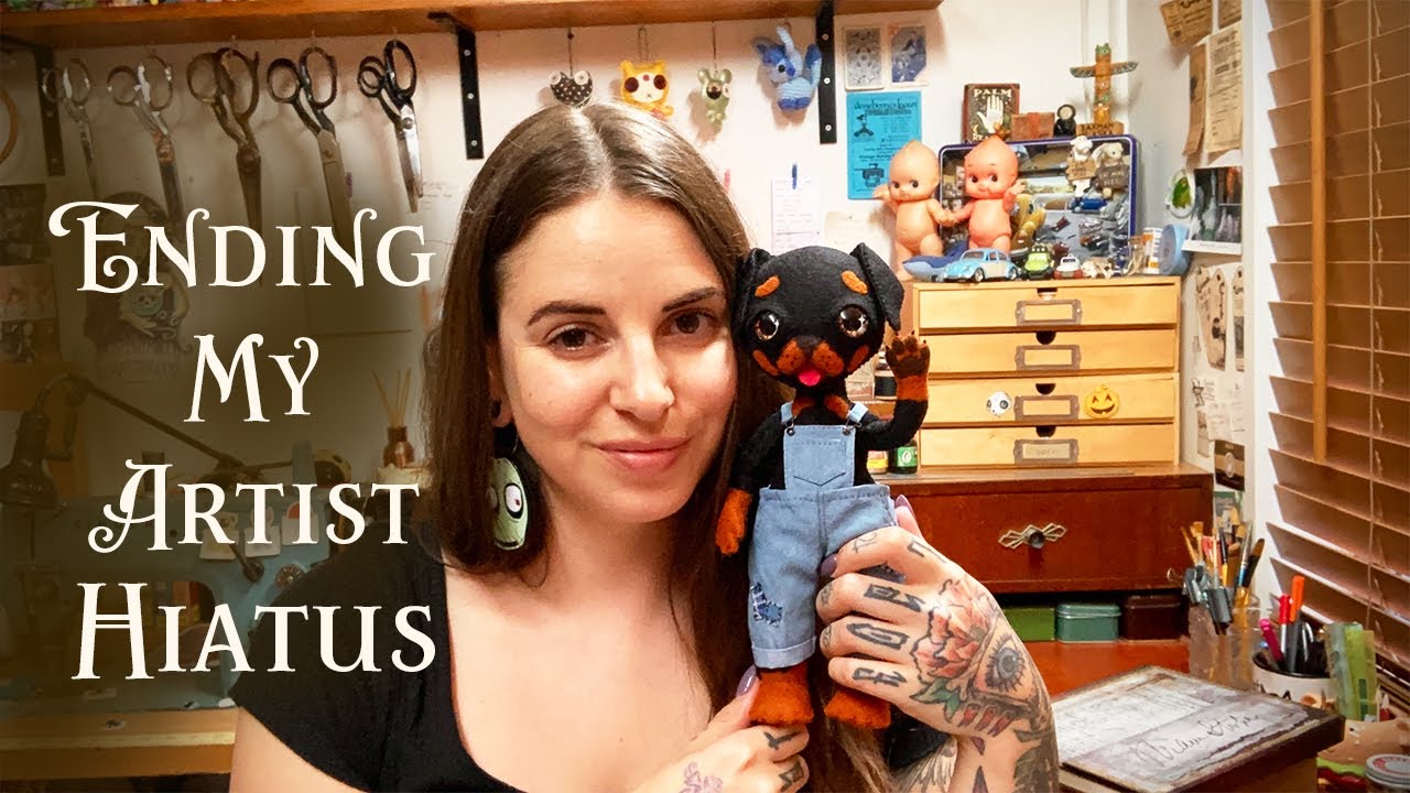  Re-Launching My Small Art Business! Hiatus Is Almost Over! - YouTube