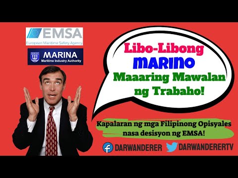 Libo Libong Filipino Officers - Maaring mawalan ng trabaho! EMSA to Philippines: Handa na ba kayo?