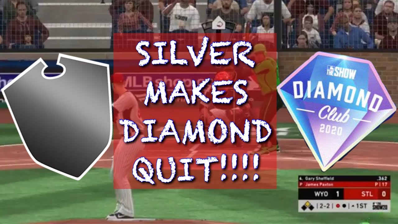 SILVER MAKES DIAMOND QUIT IN RANKED SEASON! - MLB THE SHOW 20 DIAMOND DYNASTY