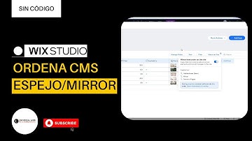 COMO MOSTRAR ELEMENTOS EN TU SITIO DE WIX EN EL MISMO ORDEN DE CMS