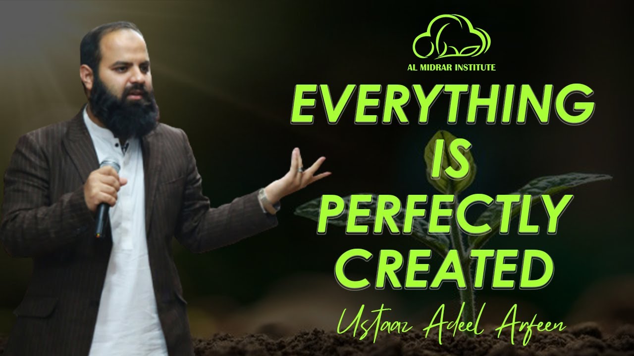 Everything is Perfectly Created | Spiritual Reminder by Ustaaz Adeel Arfeen