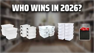 The Top 5 Best Plastic Storage Boxes in 2026 - Must Watch Before Buying!