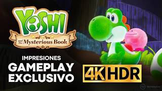 10 MINUTOS de YOSHI AND THE MYSTERIOUS BOOK | Gameplay + Impresiones (Nintendo Switch 2)
