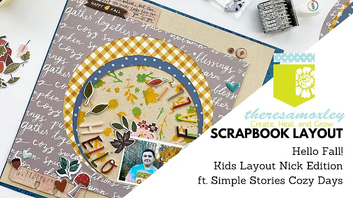 Theresa Moxley Traditional Scrapbook Layout | Hell...
