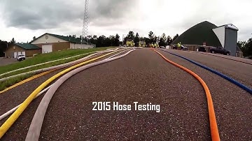 Fire Hose Pressure test 2015