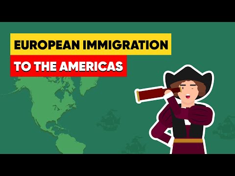 How did Europeans immigrate to the Americas? | Past to Future