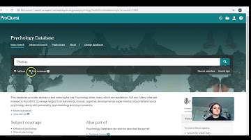 Episode 5: Database Deep Dive  Psychology and the Sciences