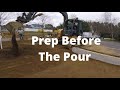 Prep Work Before Installing A Concrete Floor (Garage Floor)