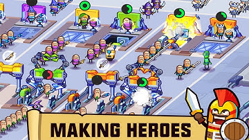 Hero Making Tycoon - Trailer - Android Gameplay