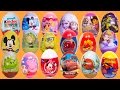 Surprise Eggs Mickey Mouse Peppa Pig Frozen Angry Birds Dora Cars 2 Disney Princess Huevos Sorpresa
