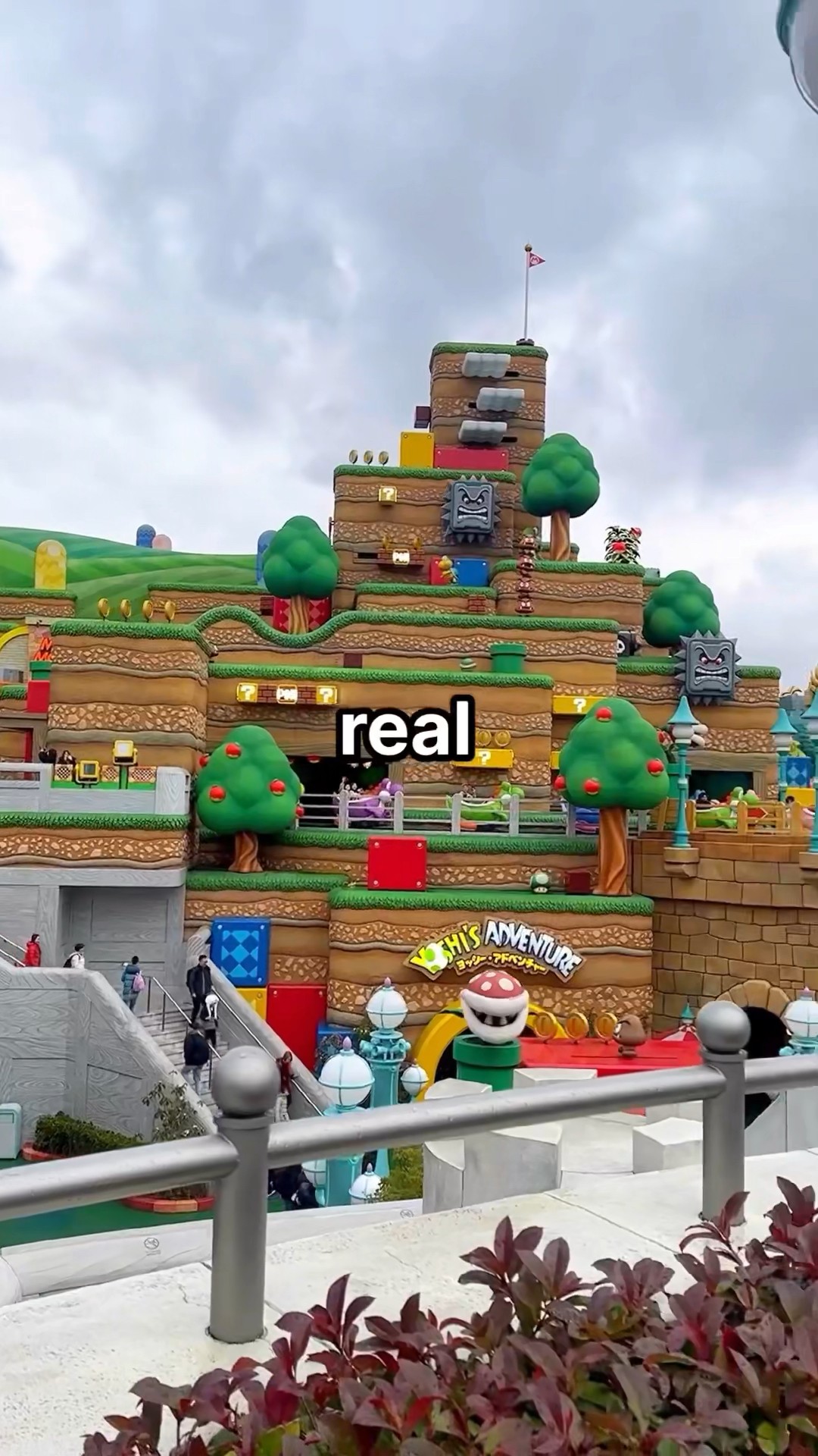 Fui al Mundo Real de Mario Bros ?