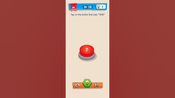 IQ boost level 28 tap on the button says "1000" solution walkthrough #i10 #shorts