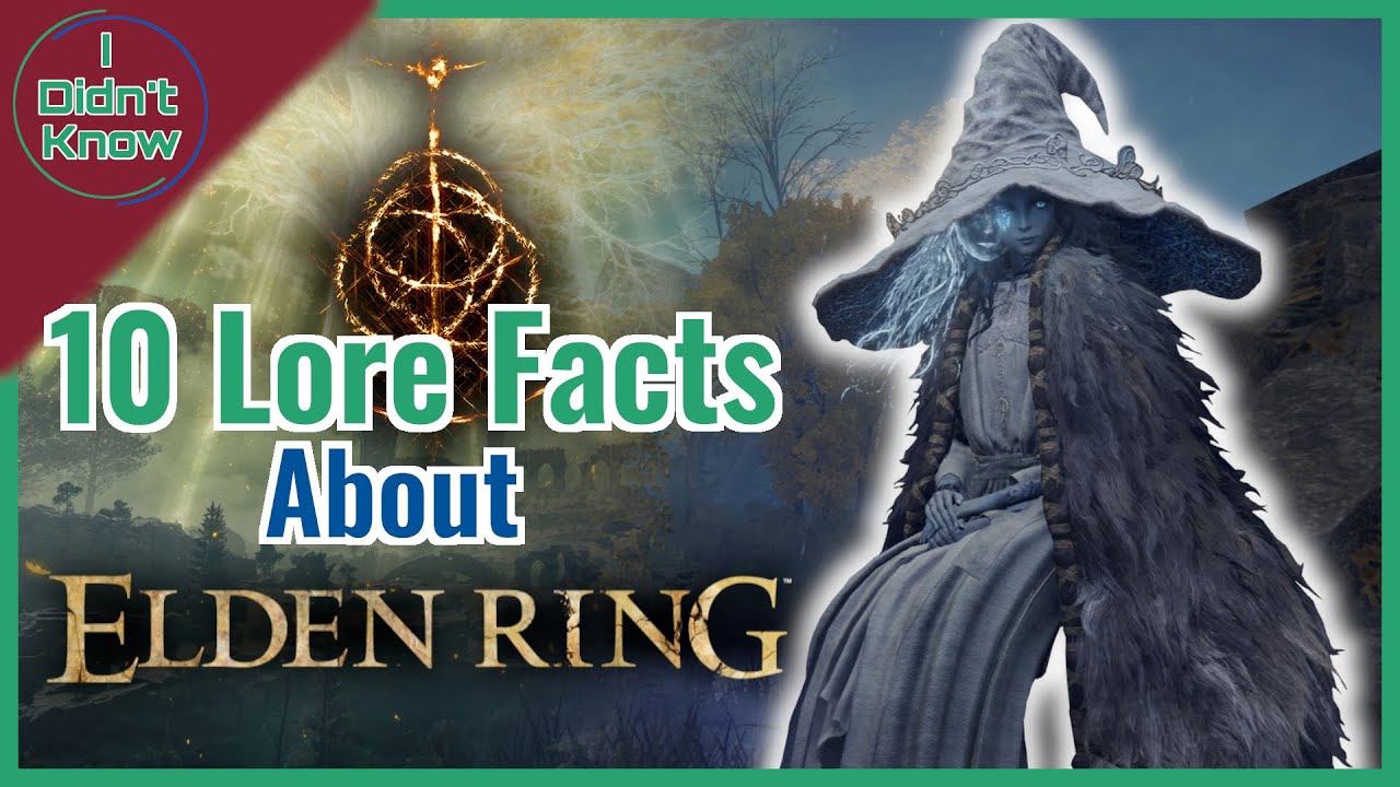 10 Amazing Elden Ring Lore Facts I Didn't Know YouTube