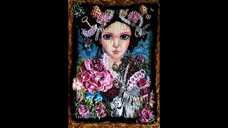 Моя вышивка &quot;Лесная фея&quot;. My embroidery. &quot;Forest Fairy&quot;