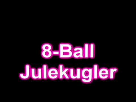 8 ball julekugler