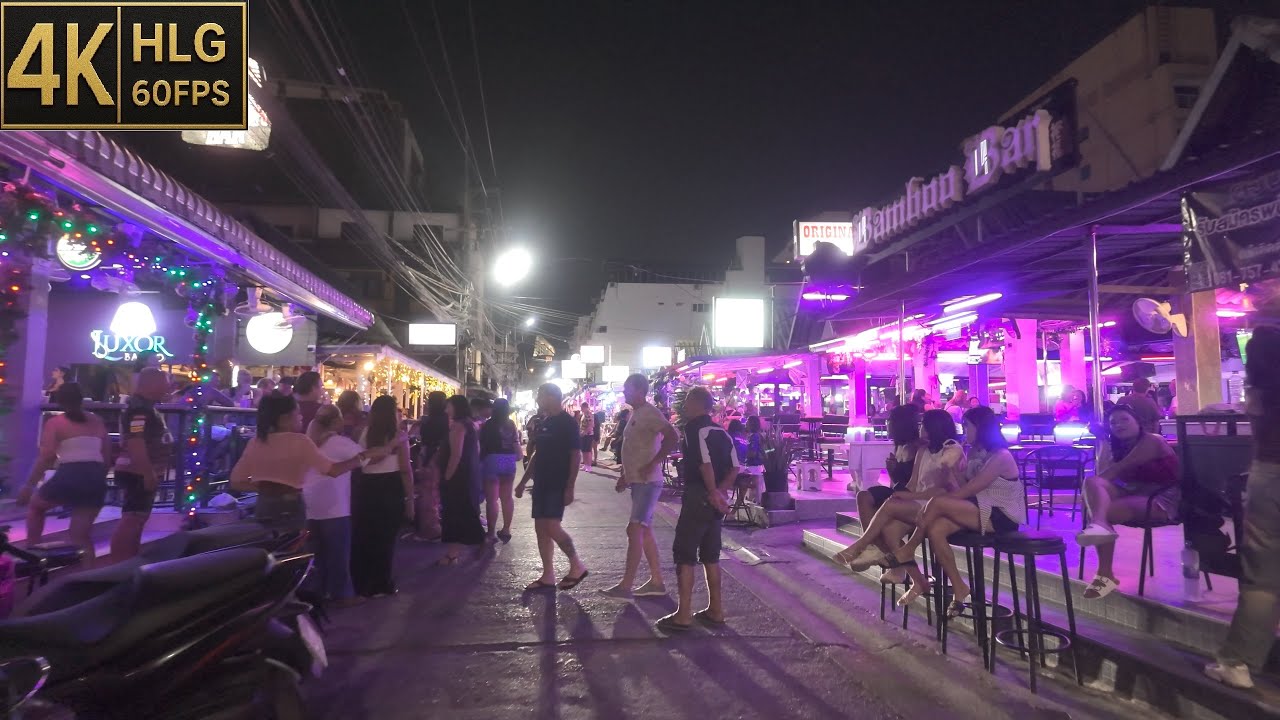 [4K HLG]🚶‍♂Soi7,8 ⇢ Soi New Plaza ⇢  Buakhao Road🚶‍♂Walking Tube | 20260107