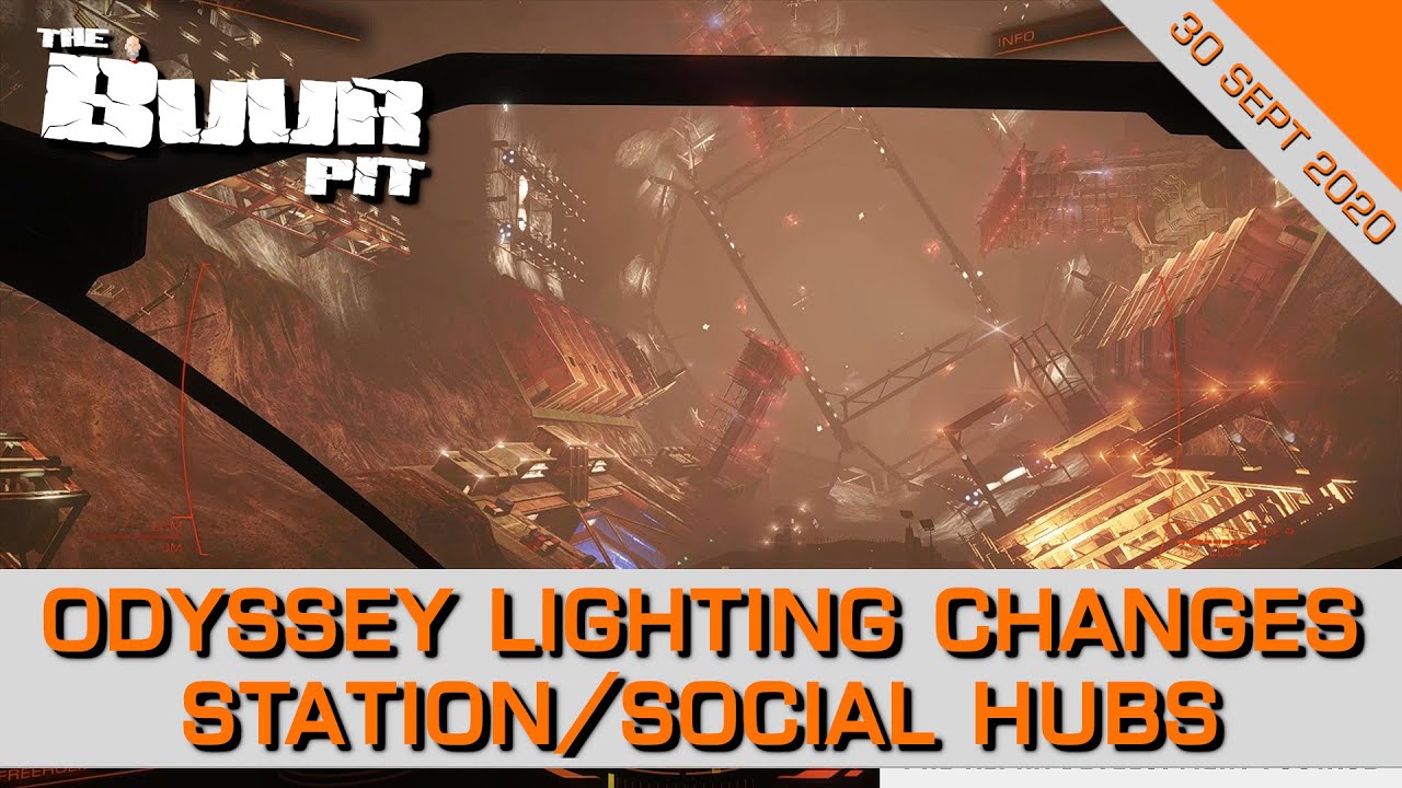 Elite Dangerous Odyssey: Dev Diary 2, Side by Side Lighting Changes ...