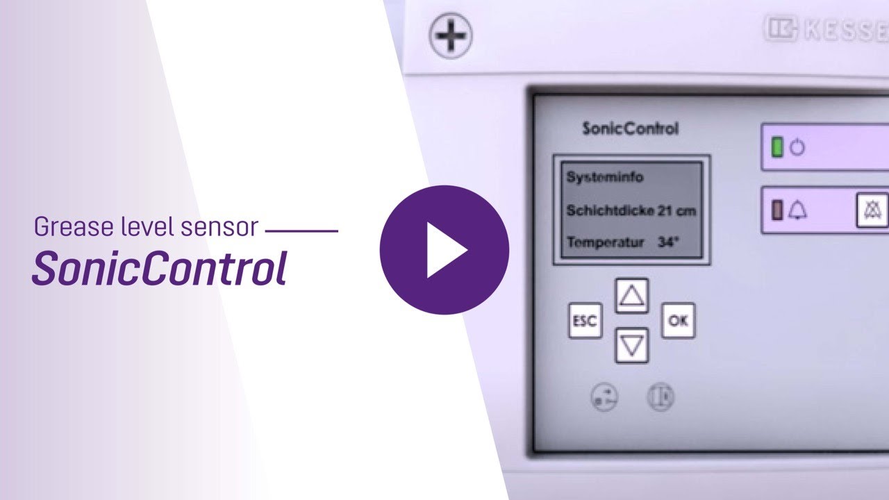 Product video grease level sensor Sonic Control YouTube