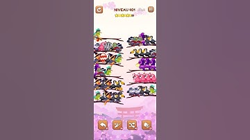 bird sort 2 color puzzle solution niveau 401 #games #gaming #puzzle #puzzlegame #androidgames