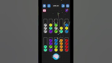 Another Lv 321 Ball Sort Puzzle - Color Game / 顏色分類遊戲 / ボールソーティングパズル (Guru Game)  #ballsortpuzzle