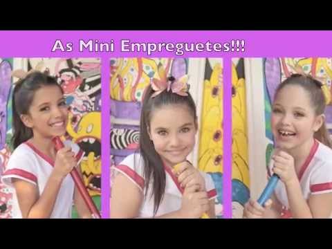 Mini empreguetes com Bia Passos, Giovanna Cordeiro e Luara Rangel