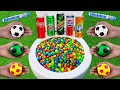 Football VS Coca Cola Zero, Fanta, Mtn Dew, Powerade, Fruko and Mentos in the toilet