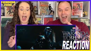 BLACK PANTHER WAKANDA FOREVER Official Trailer Reaction | Marvel Studios