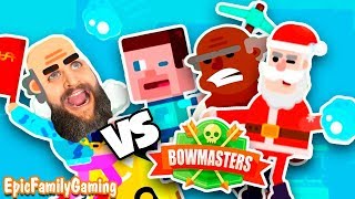 LIL DUMP JEREMY - Bowmasters Tournament - Santa, Miner Steve, Investor Bowmasters Battle!