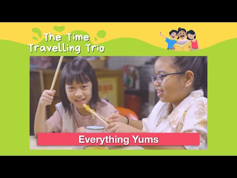 Food from the Past: Tok-Tok Noodles and Malted Candy | The Time Travelling Trio #03