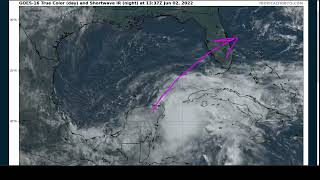 [Thursday] Tropical Cyclone Forming near Mexico; will bring Heavy Rains to Florida this Weekend