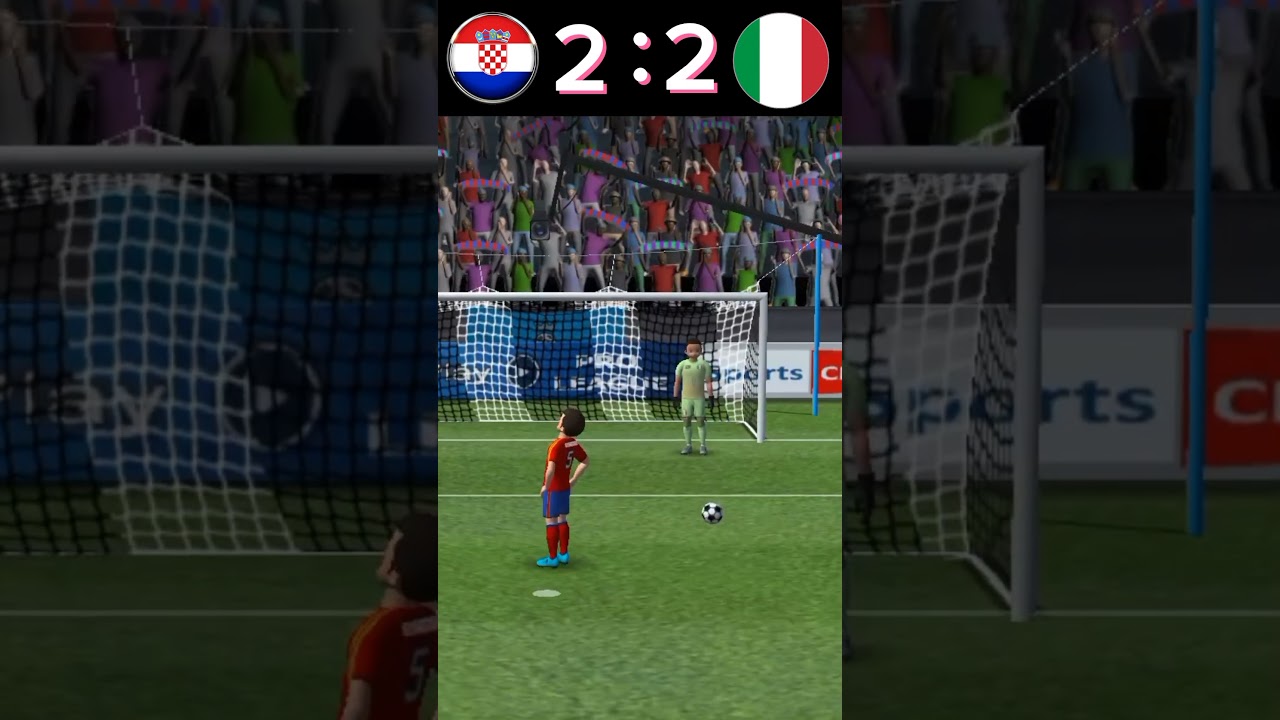penalty kick  croatia vs Italy 