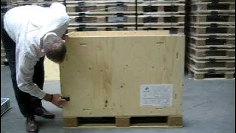 Clip-Lok standard box - Assembling and collapsing