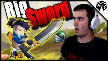Great Sword New Weapon in Brawlhalla - Jaeyun First Look and Review!