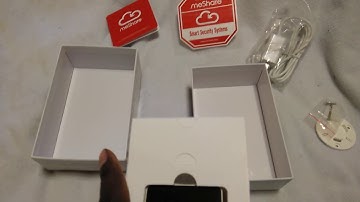MeShare Mini WiFi Camera Unboxing