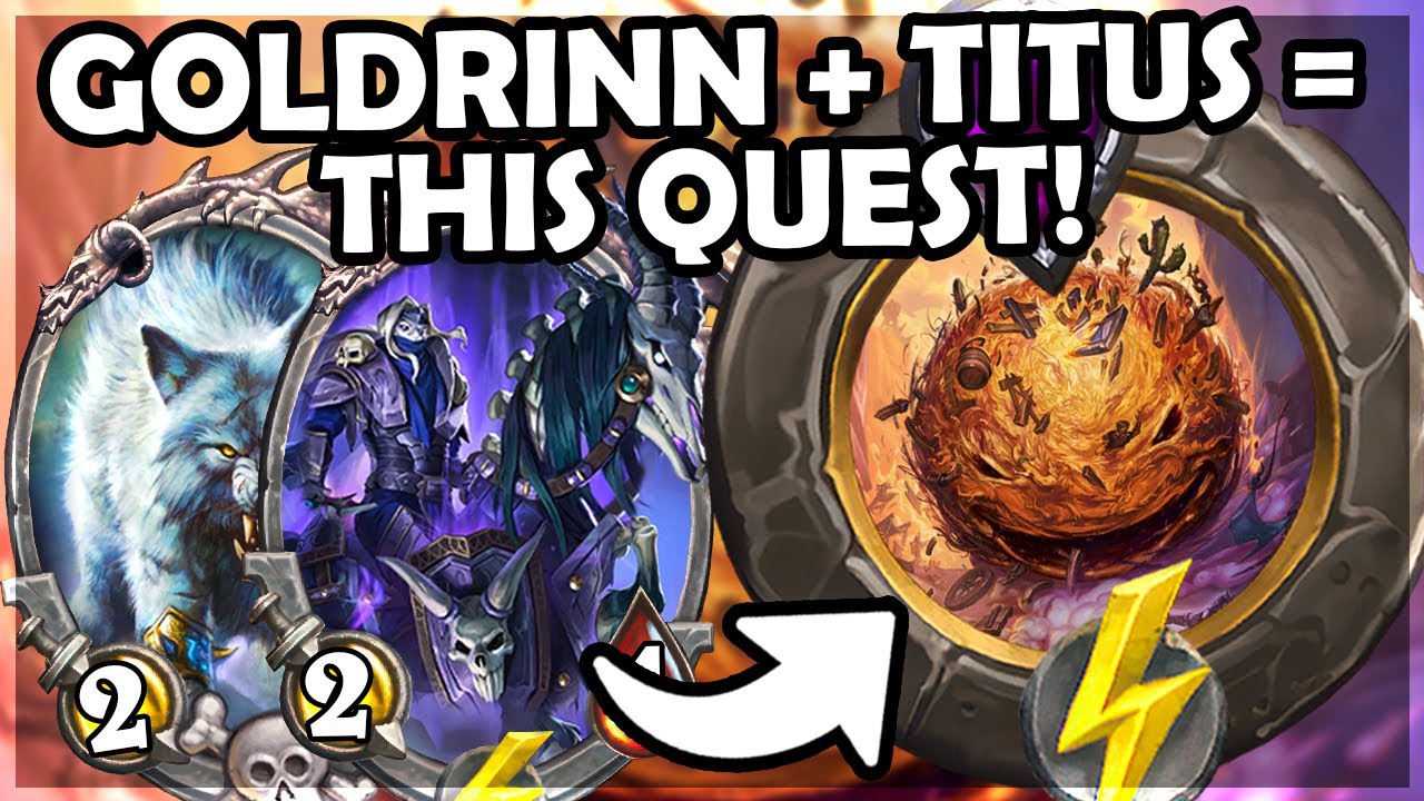 This Quest can replace Titus and Goldrinn! | Hearthstone Battlegrounds
