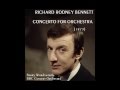 Capture de la vidéo Richard Rodney Bennett: Concerto For Orchestra [Wordsworth-Bbc Co]