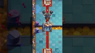 Mega knight Vs Elite barbarians #clashroyale #clash