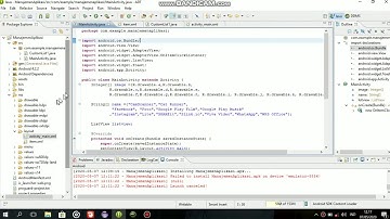 TUTORIAL MEMBUAT LISTVIEW TEXT DAN GAMBAR DENGAN APLIKASI ECLIPSE